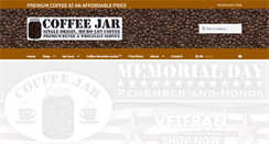 Desktop Screenshot of coffeebythejar.com